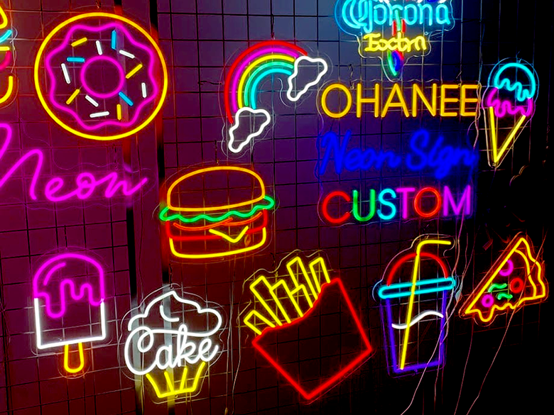 Custom Neon Sign — Restaurant
