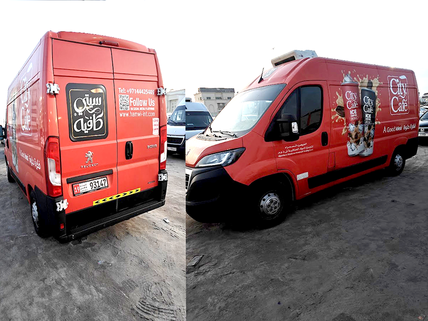 Fleet Vehicle Wrap — Logistics Company